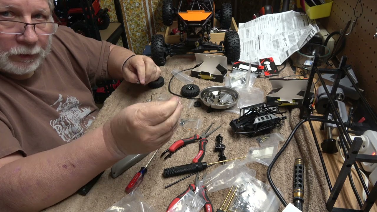 Mini Pumpkin - Moon Buggy Build - Brass Parts