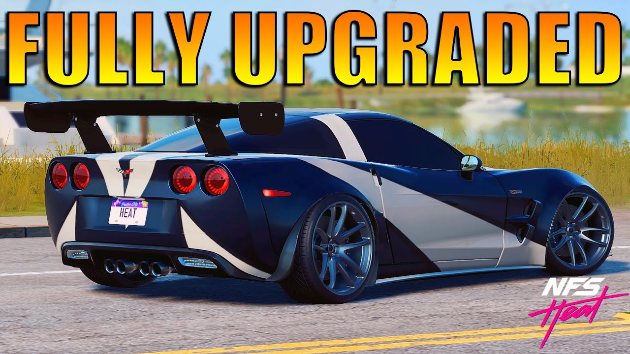 NFS Heat - Cross’s CHEVROLET Corvette Z06 Best Engine Fully Upgraded 400+ Ultimate+ Parts