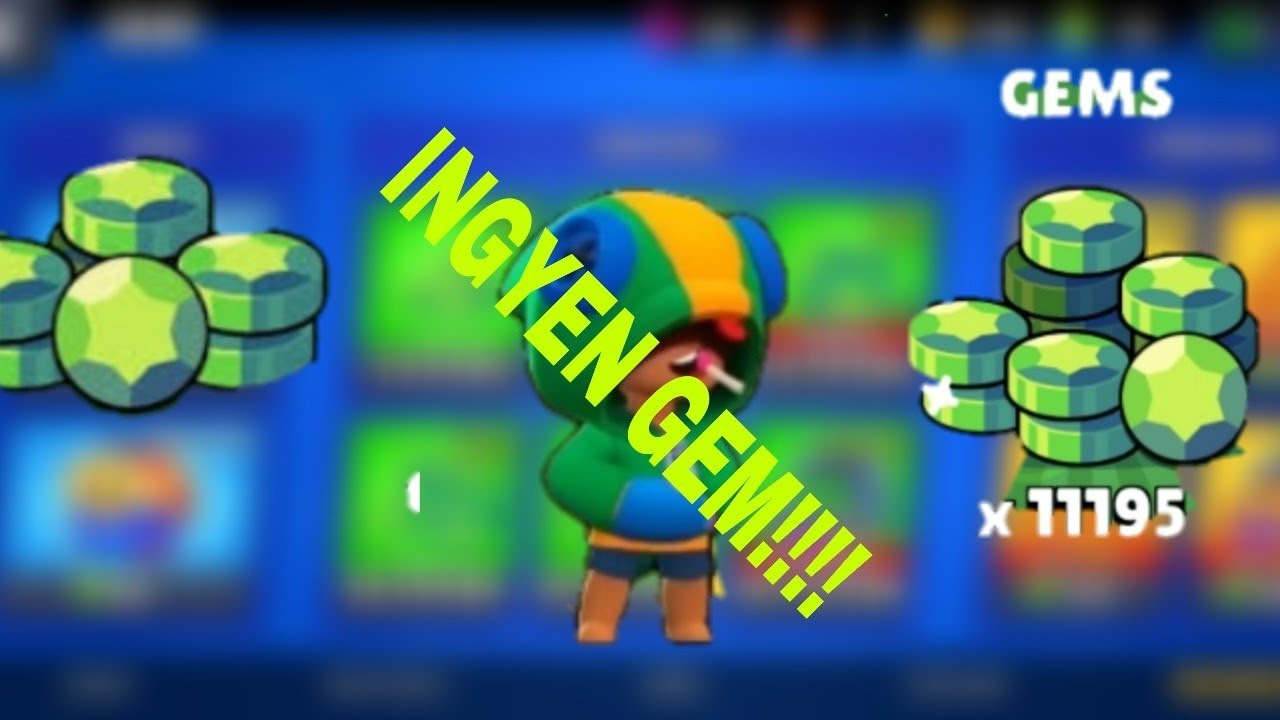 Ingyen gem brawl starsban!!! 100%igaz (&aacute;prilis 1)