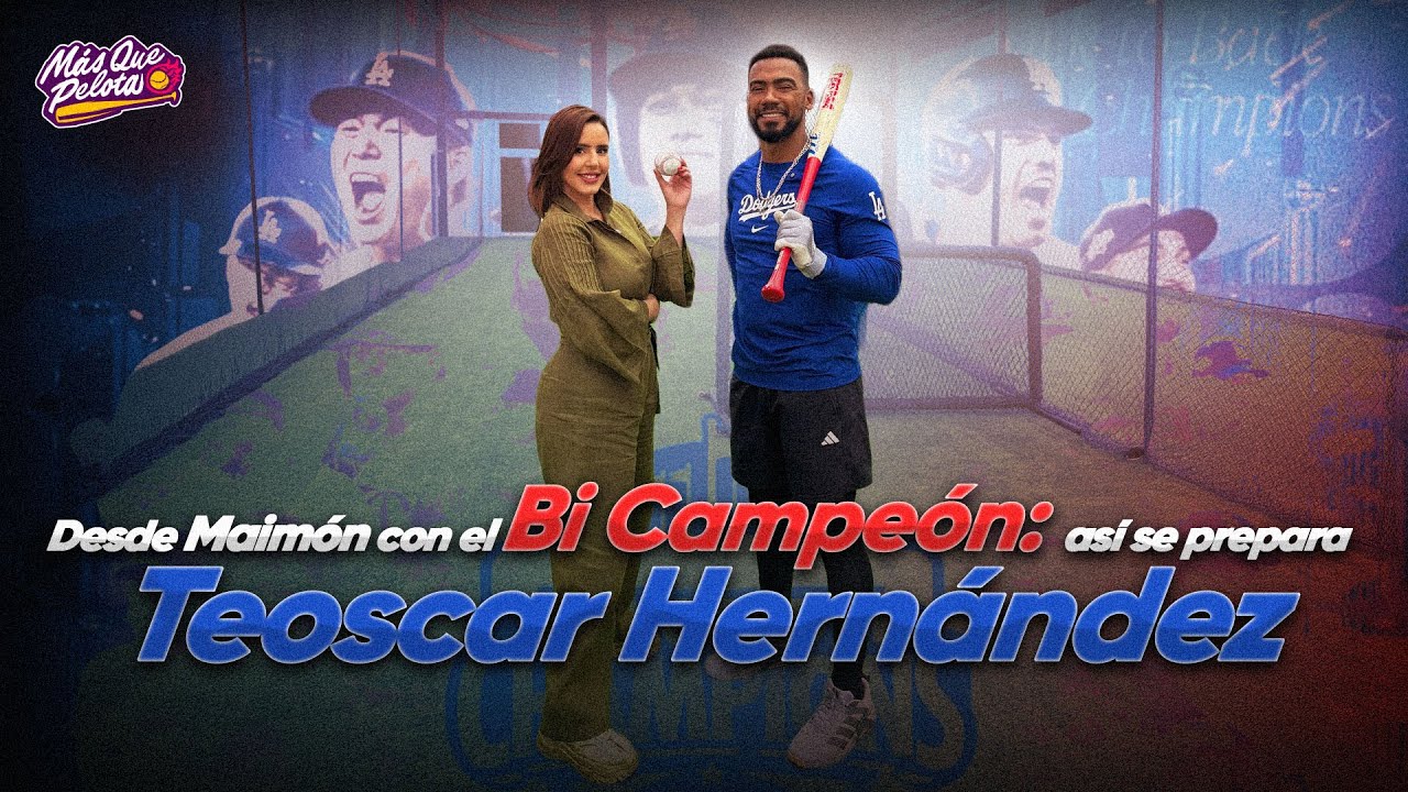 Desde Maimón con el Bi Campeón: así se prepara Teoscar Hernández