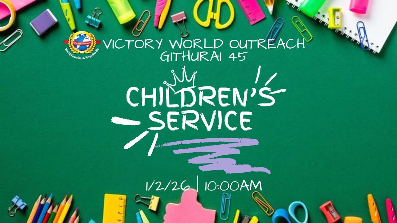 01/02/2026 SUNDAY SERVICE | CHILDREN'S SERVICE