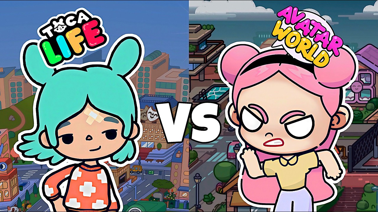 BATTLE 😱 Avatar World or Toca Boca😱