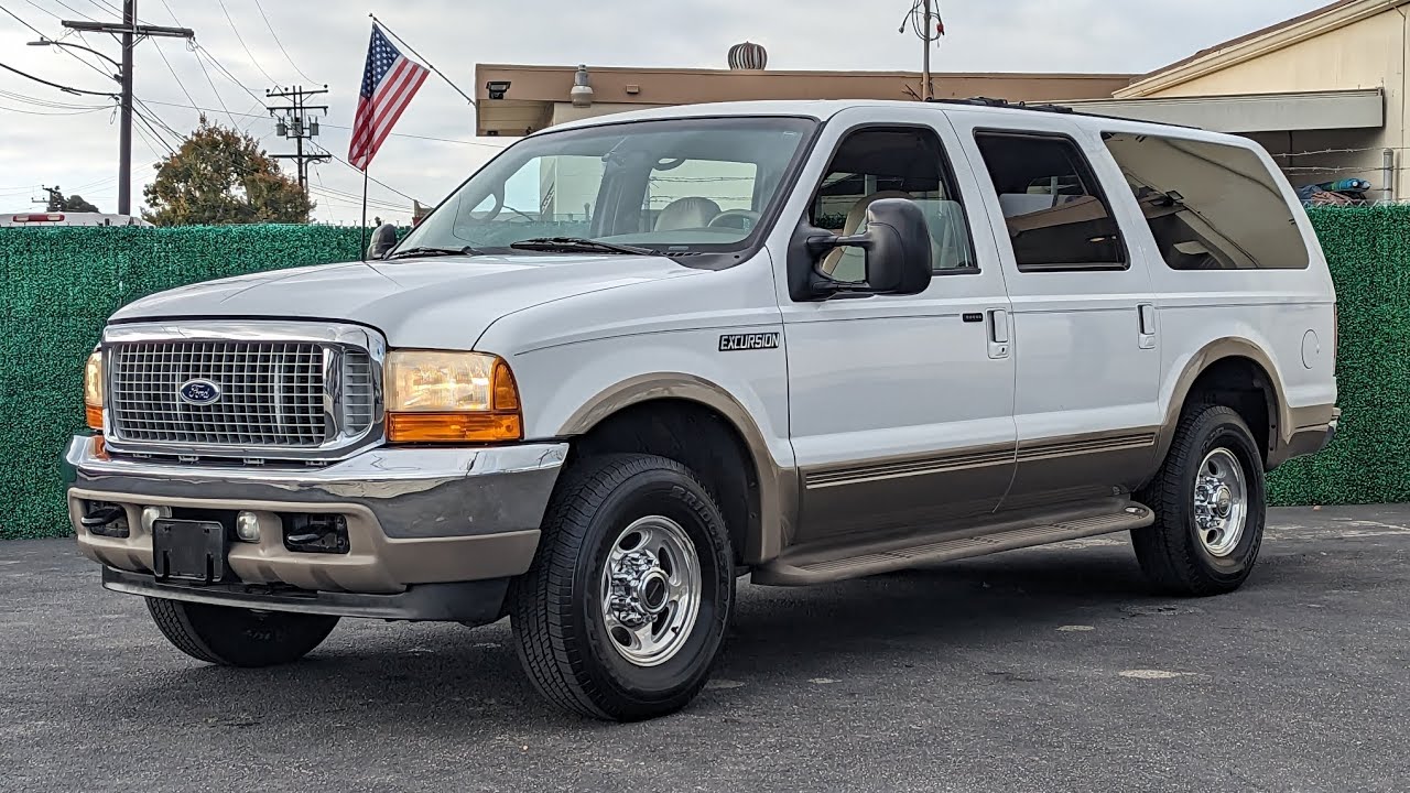 🪙FOR SALE: 2001 Ford Excursion Limited 195k Miles, 7.3L Power Stroke Turbo Diesel