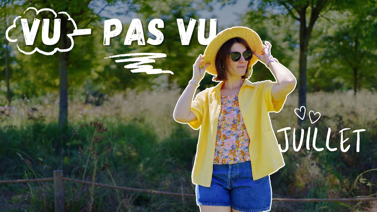 Juillet chez Lise Tailor - ce que vous avez vu vs pas vu