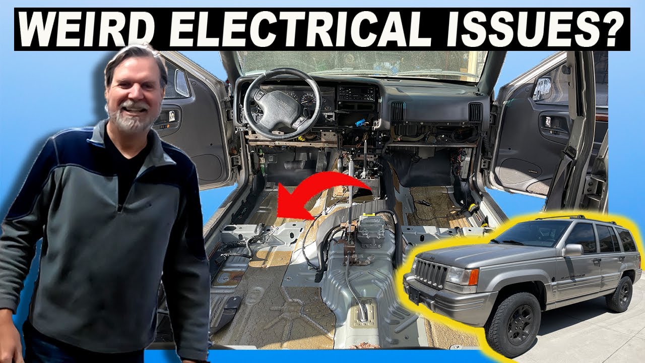 Расположение кузова Jeep Grand Cherokee ZJ