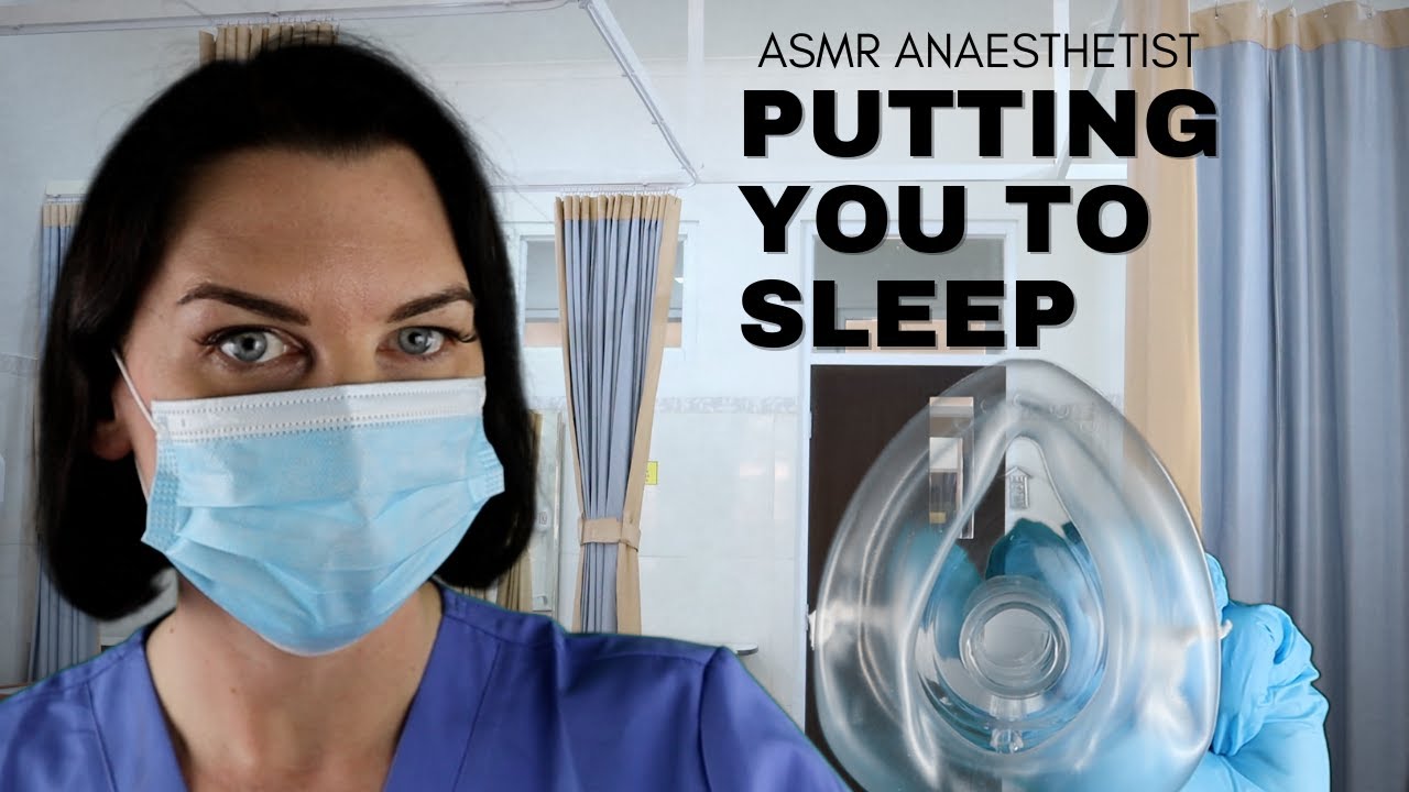 ASMR Putting you to sleep (Anaesthetist roleplay, assessment, going to sleep, waking up)