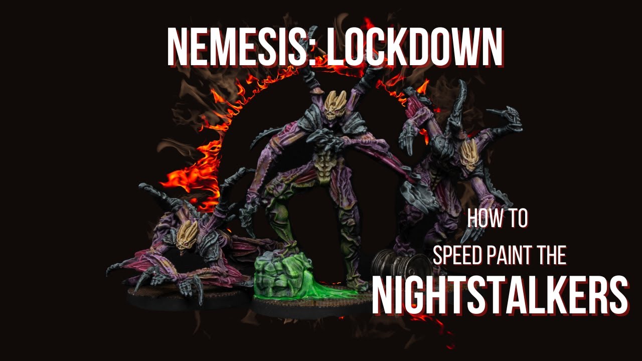 Nemesis: Lockdown - How To Speed Paint - Nightstalker Adults