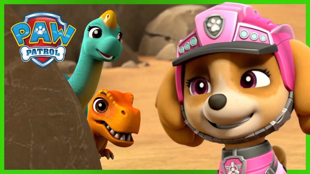 Dino-redning: Vovserne og de forsvundne dino-&aelig;g - PAW Patrol P&aring; Dansk Tegnefilm for b&oslash;rn