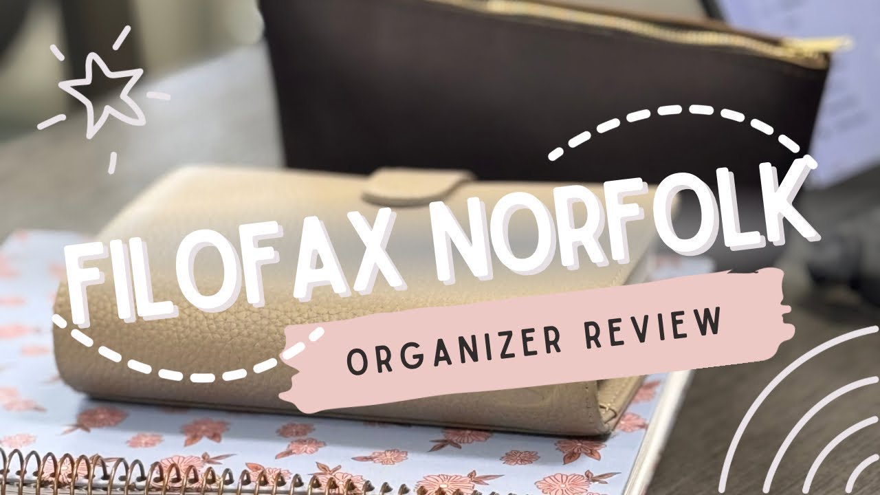 Filofax Norfolk | Обзор органайзера и вкладыша