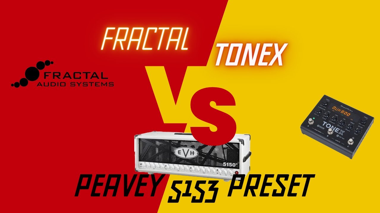 Peavey 5153 amp Fractal Audio System Vs. Tonex - quick metal comparison