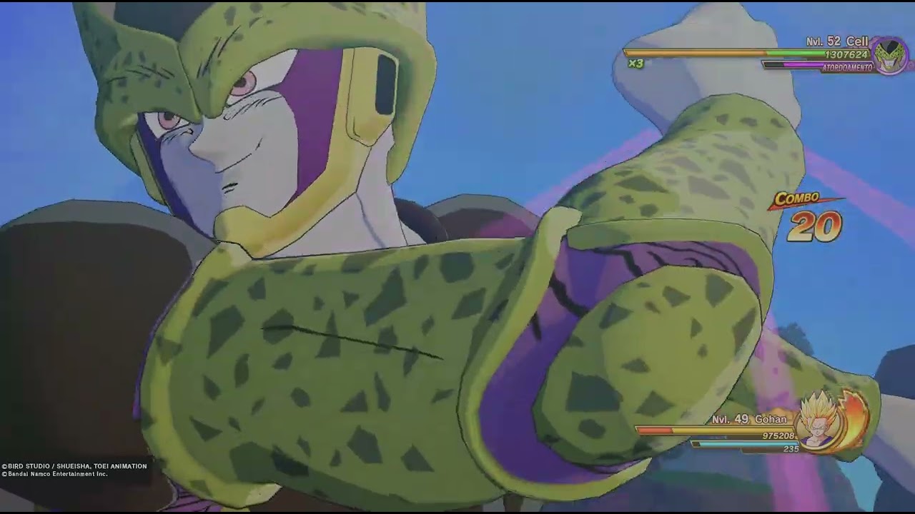 Gohan SSJ2 x Cell
