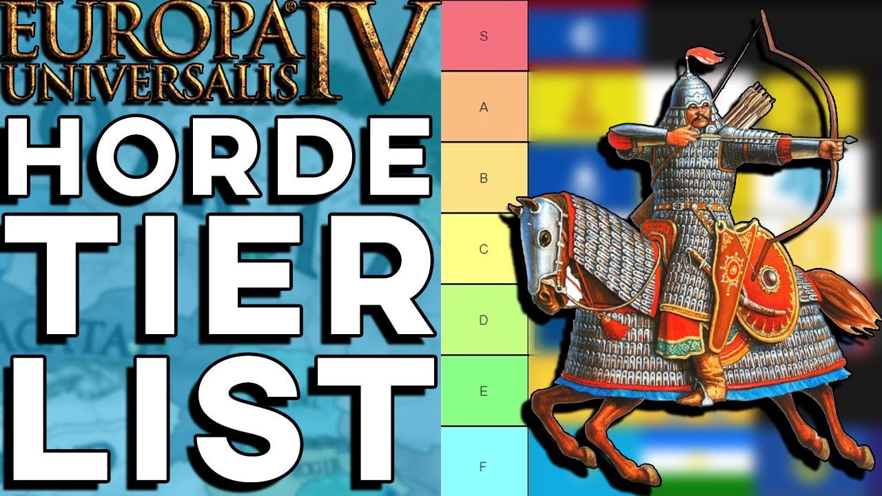 EU4 - What is the Best Horde? - Europa Universalis 4 Tier List