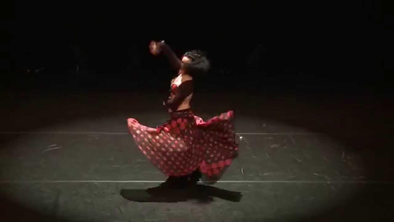 DANCE OF FIRE Fériel Rodriguez arabo andalou 2014 festival jawhara improvisation