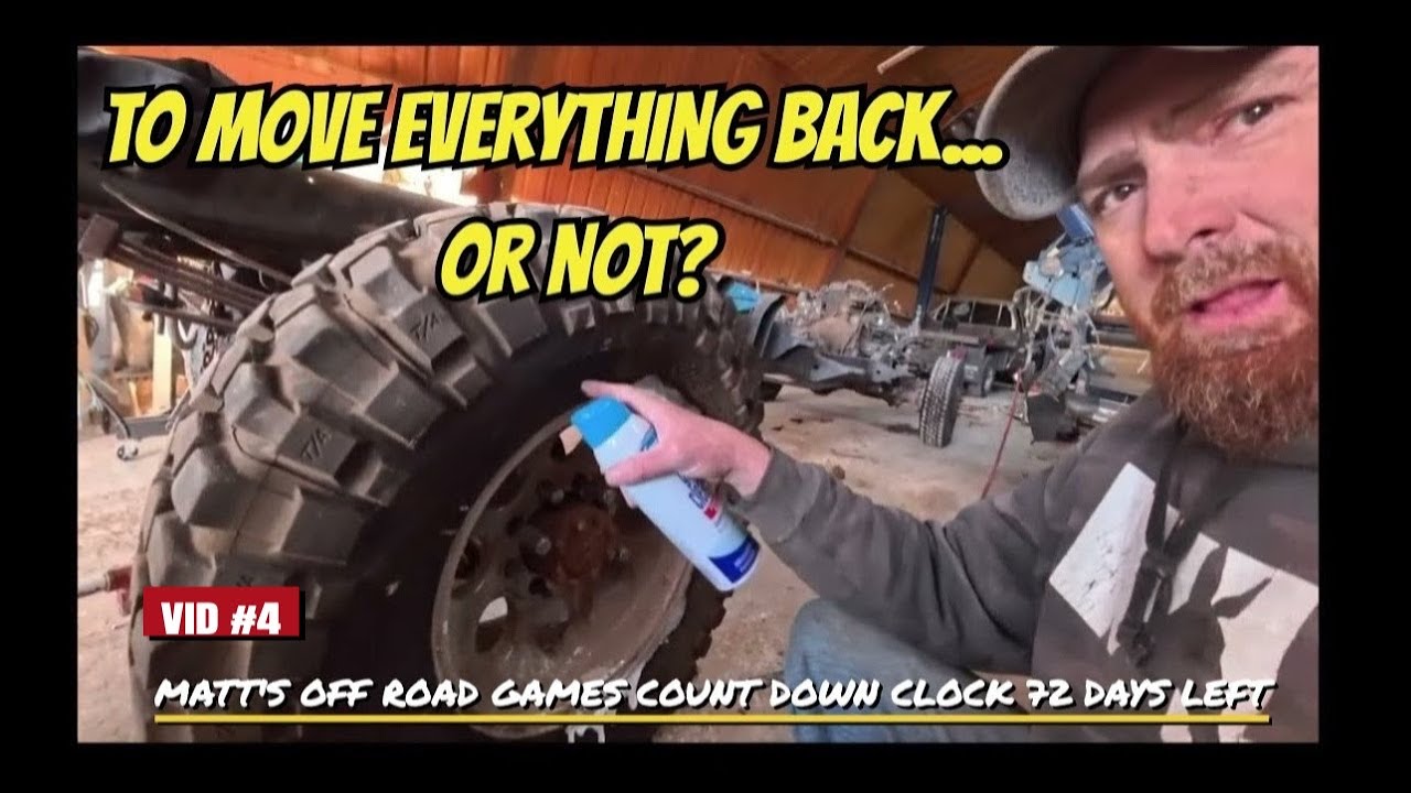 Moving the engine back worth the trouble or not? OFF ROAD WRECKER BUILD VIDEO 4