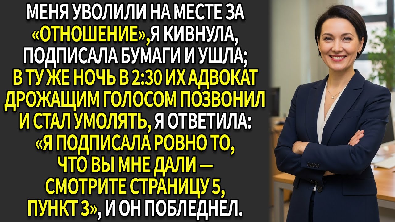 😳Уволили за ⚖️«проблемы с отношением» — 🔥один пункт заставил их юристов паниковать