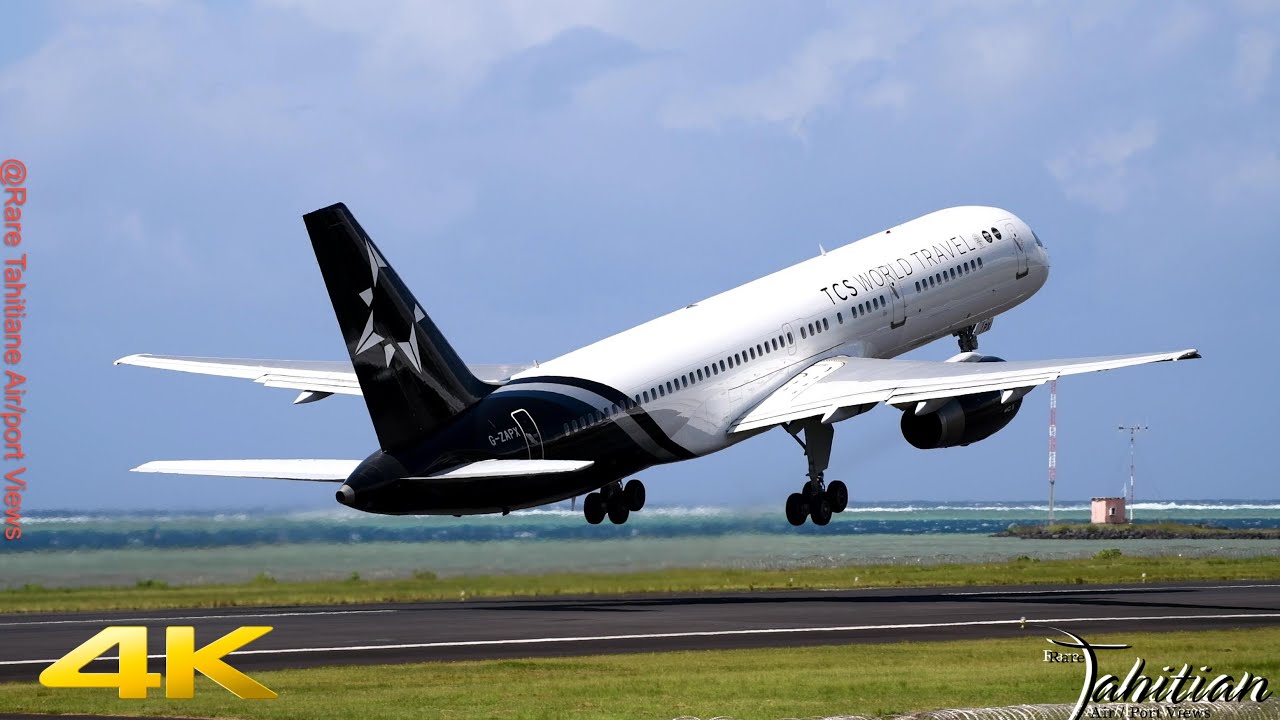 Dec 3rd, 2025 :TITAN AIR's ex Boeing 757 reg G ZAPX was seen at Tahiti Int'l