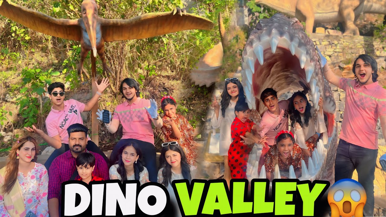 DINO VALLEY FUN // PAHARI KE UPER MAZE cousinology