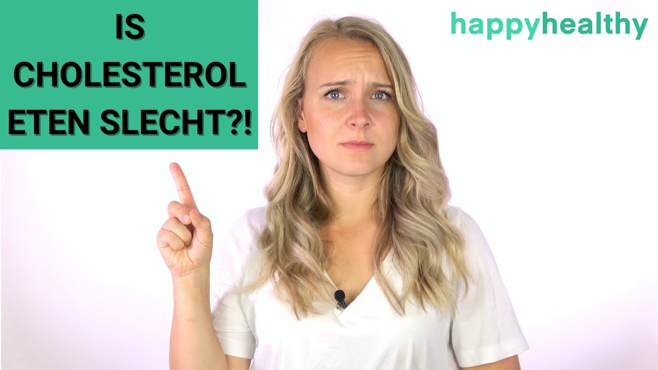 Is CHOLESTEROL in eten SLECHT voor je?!