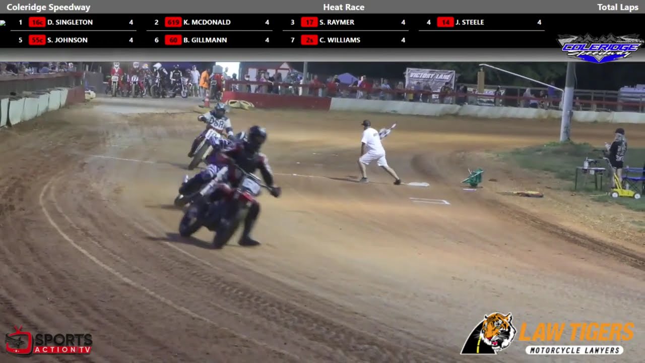 Flat Track Motorcycle Racing 9/13/25