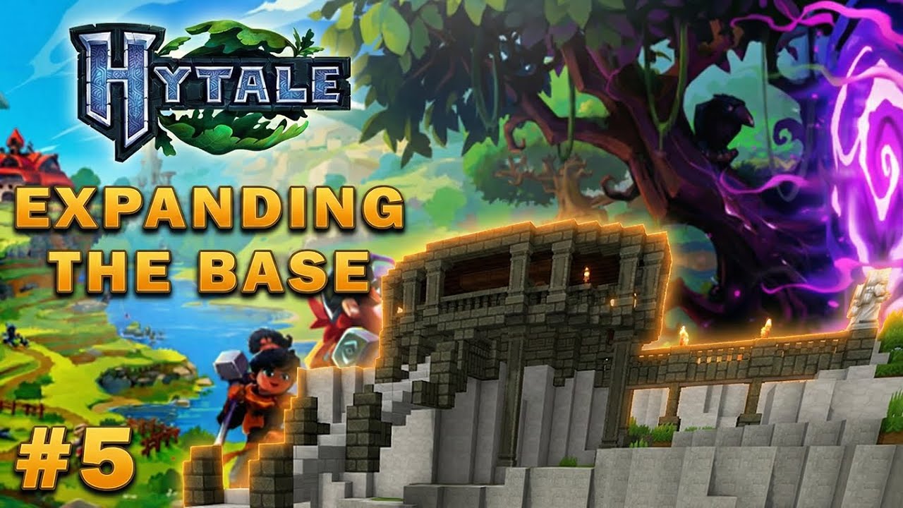 Hytale Let's Play - Part 5 - Expanding the Base