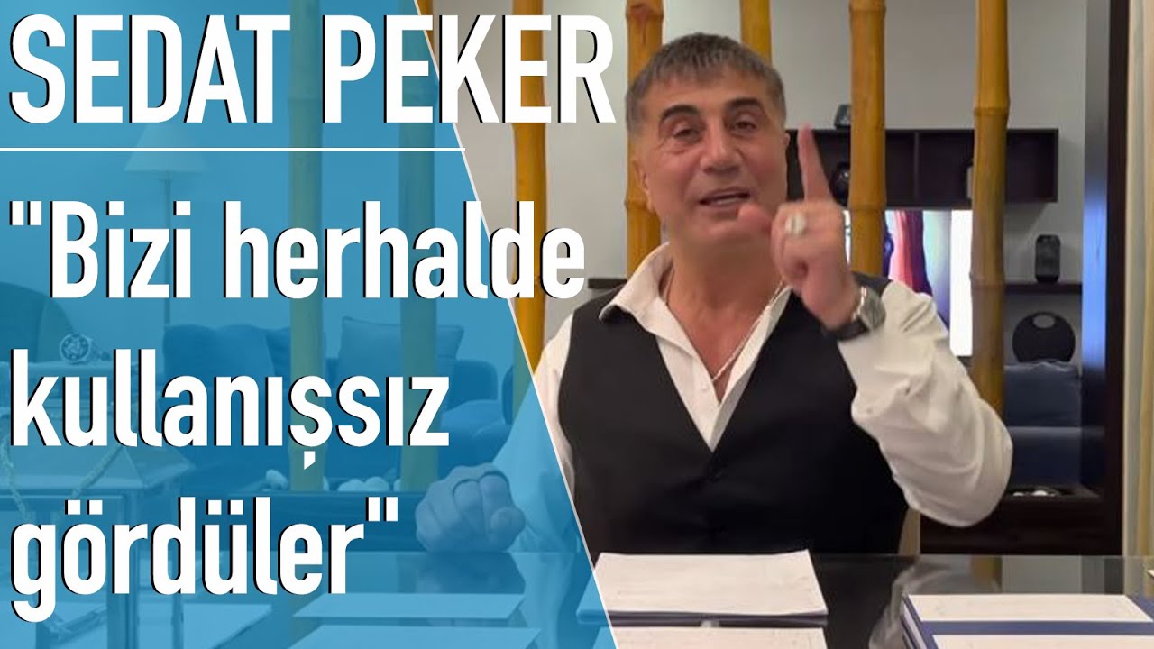 Sedat Peker'den 6. video: AKP'li vekil rica etti, Hürriyet gazetesini ben bastırttım