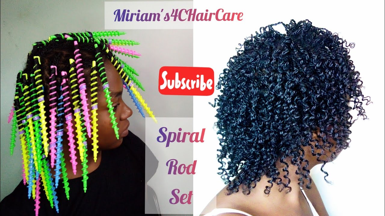 How To: Spiral rod set on Mini-Twists|corkscrew curls||Zambian YouTuber