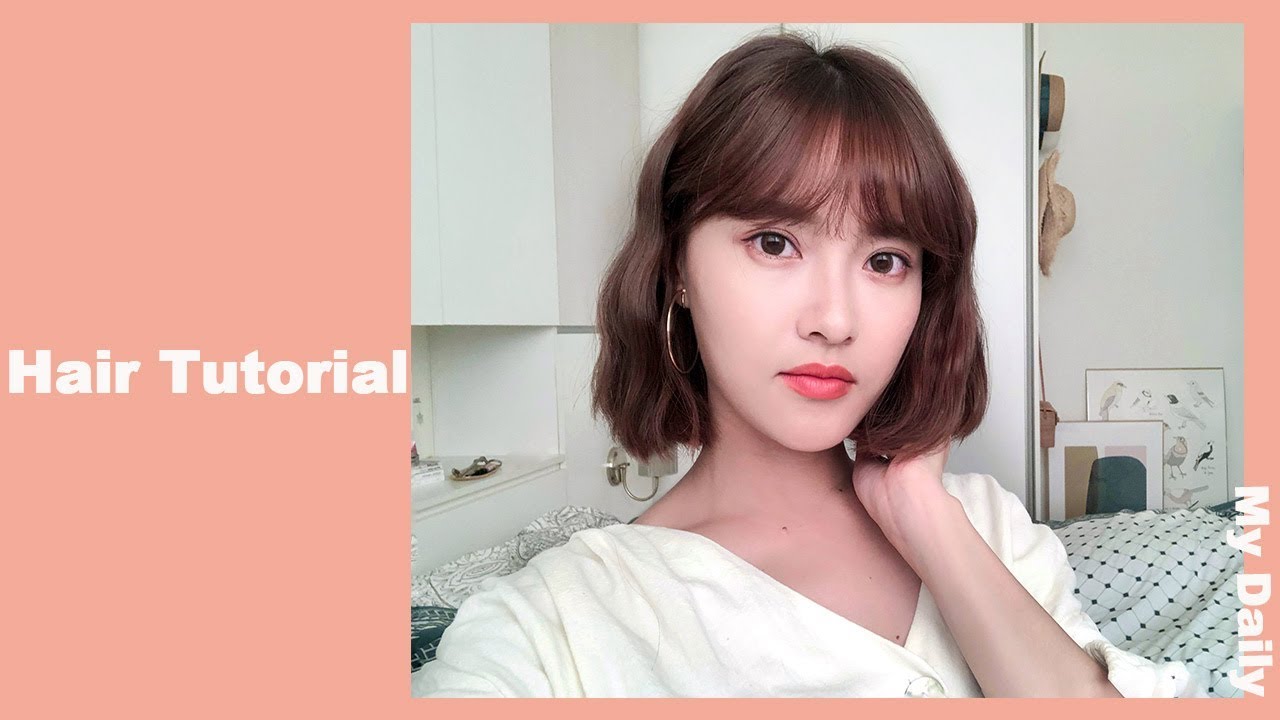 How I Curl My Short Hair | 我如何整理短髮 | 波浪泡麵頭