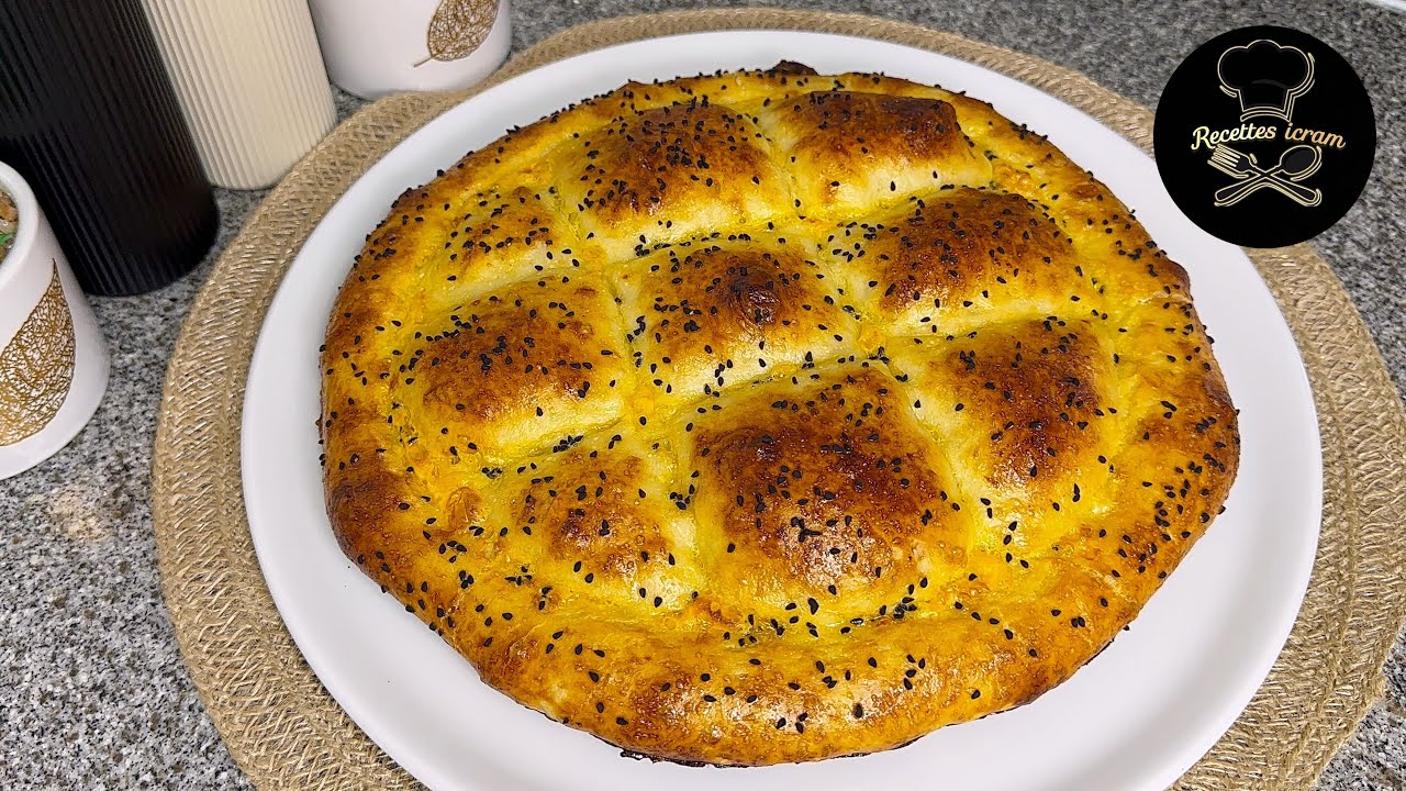 Pan Turco casero de 4 Ingredientes que tenemos en casa Fácil de hacer y riquísimo 