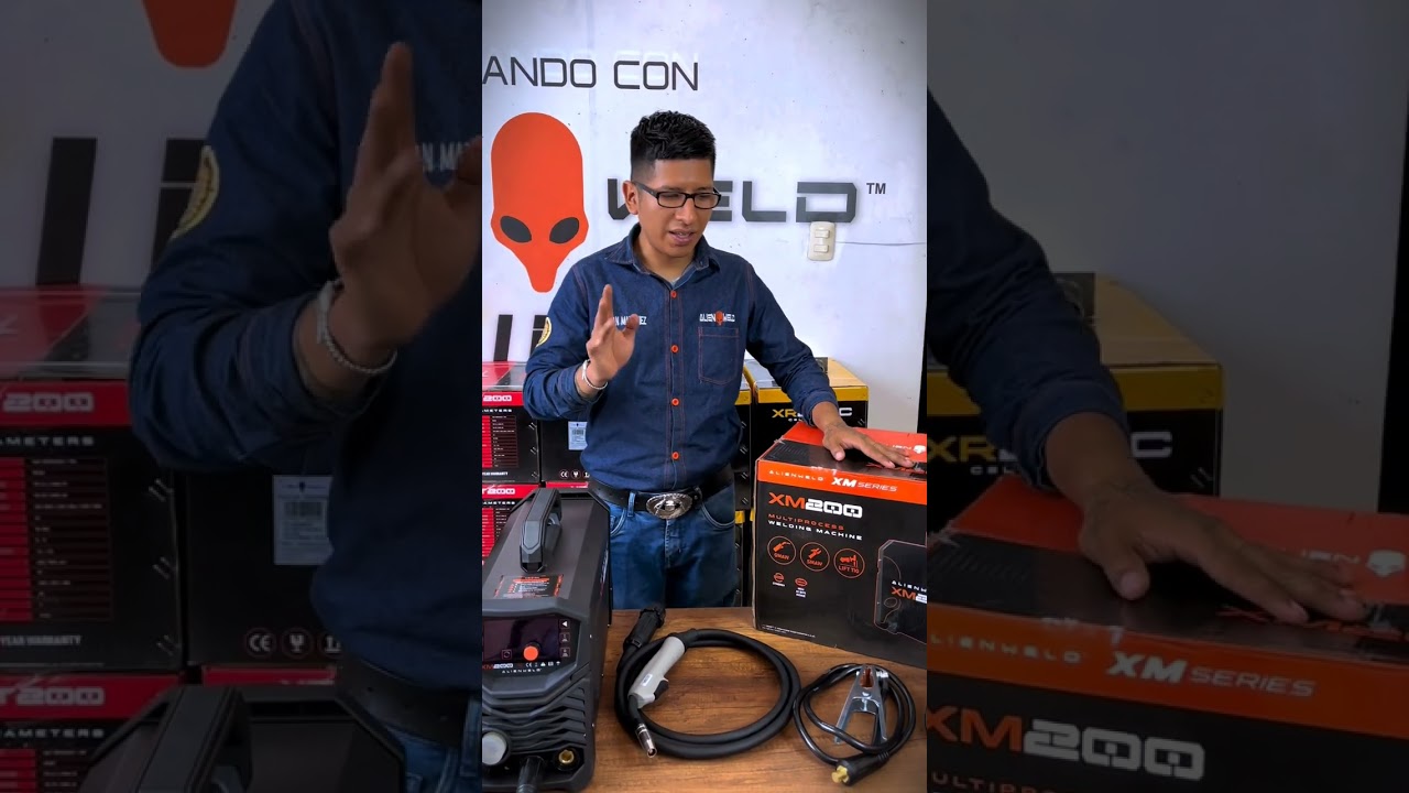 Soldadura MIG MAG y Unboxing de máquina XM200