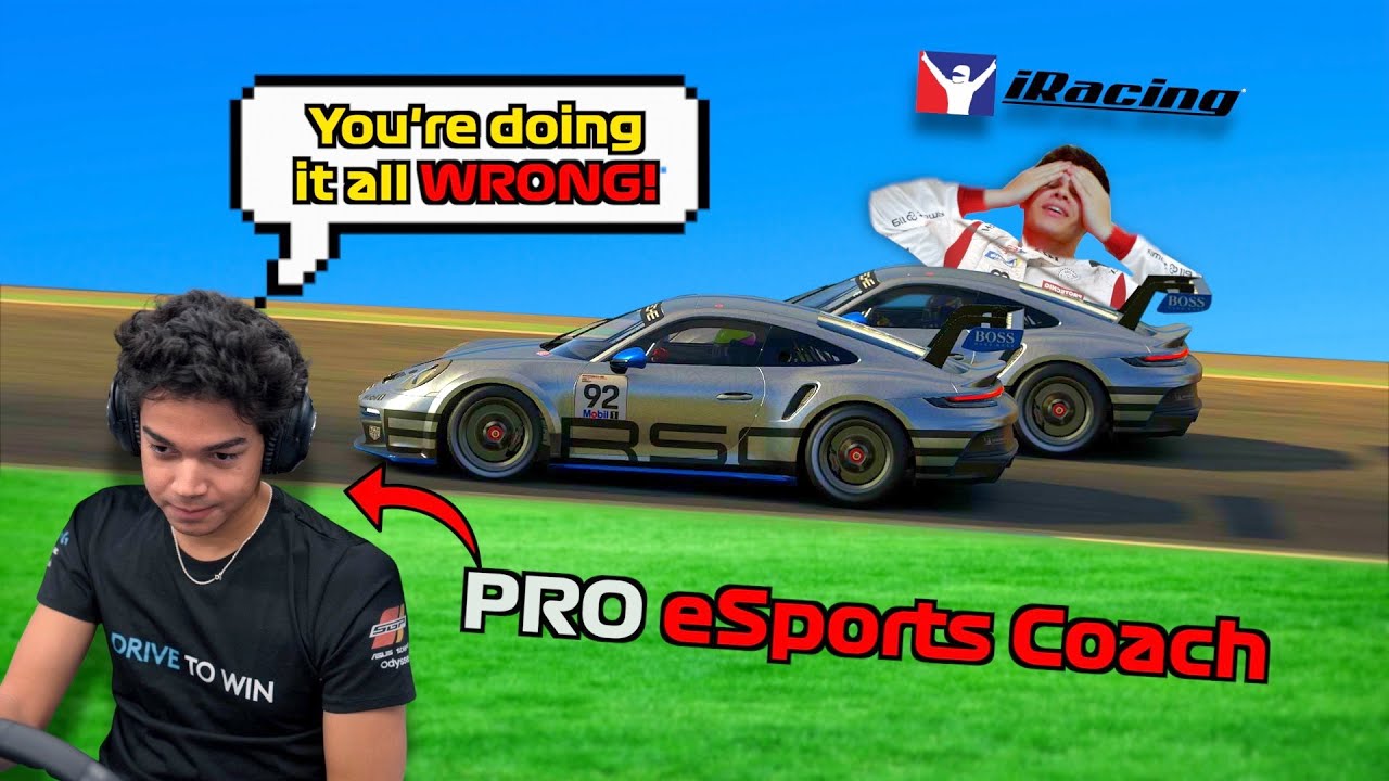 Ich habe einen professionellen E-Sport-Coach in iRacing engagiert...