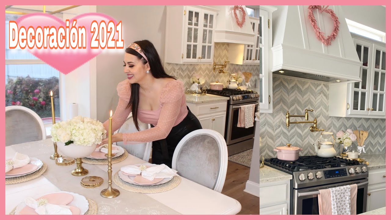 DECORACIÓN 2021 💕 DE MI COCINA PARA SAN VALENTÍN