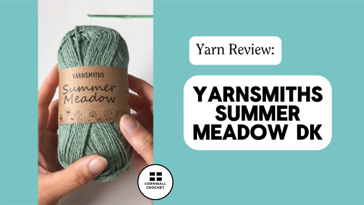 Yarn Review: Yarnsmiths Summer Meadow #yarn #crochet