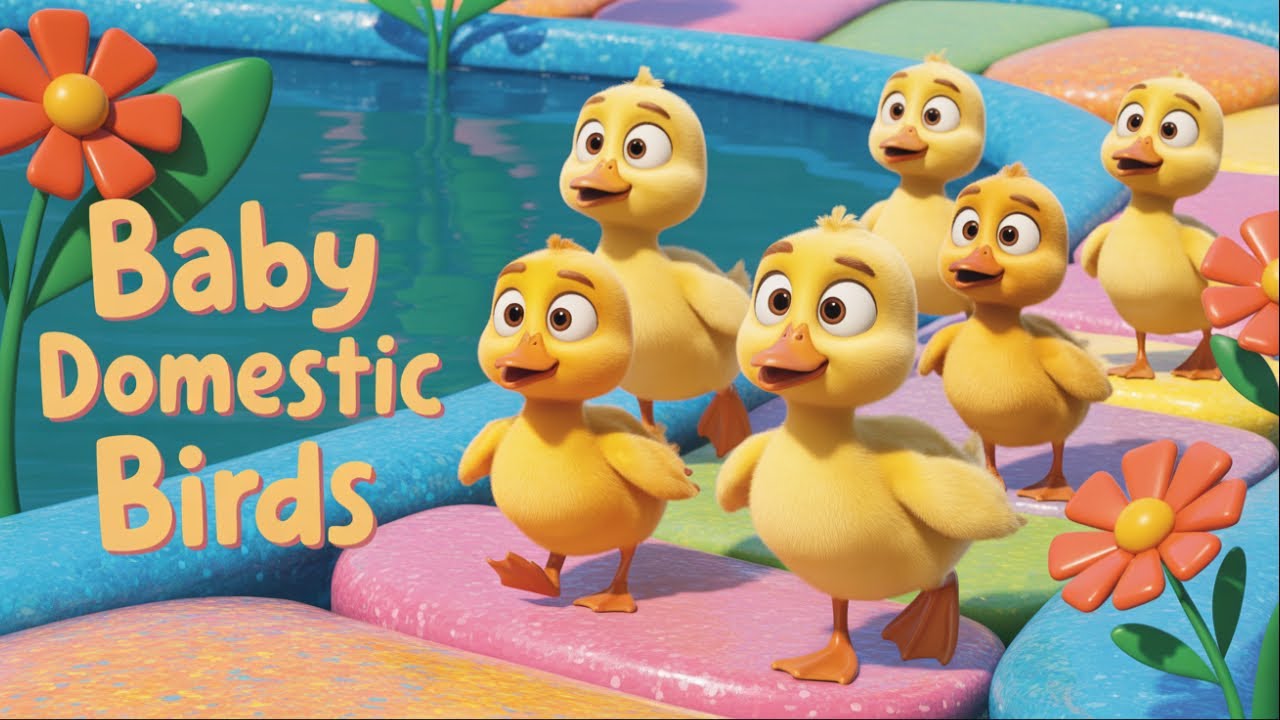 Learn Baby Bird Names Fun Song for Kids | Kids song and nursery rhymes
