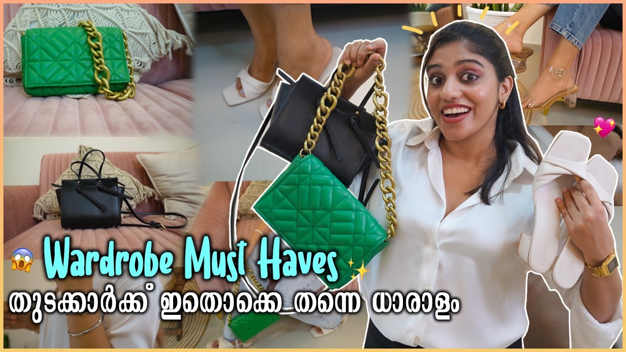 10 Must Haves For Every Girls || College Must haves | Wardrobe essentials | Saranya Nandakumar