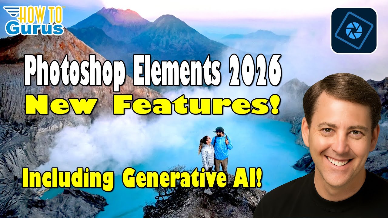 Photoshop Elements 2026 уже здесь! (Генеративный ИИ меняет всё)