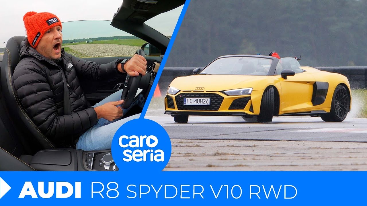 Audi R8 RWD, czyli mokro w gaciach (TEST PL 4K) | CaroSeria