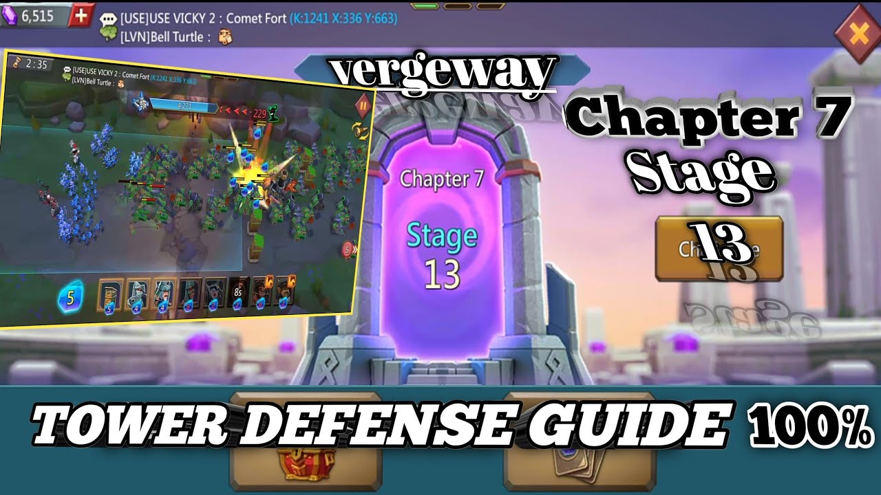 Lords Mobile: Vergeway Chapter 7 Stage 13.            OATH KEEPER