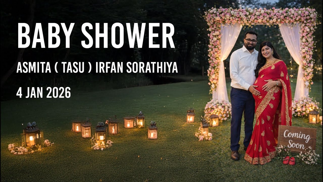 Baby Shower- Asmita ( Tasu ) Irfan Sorathiya