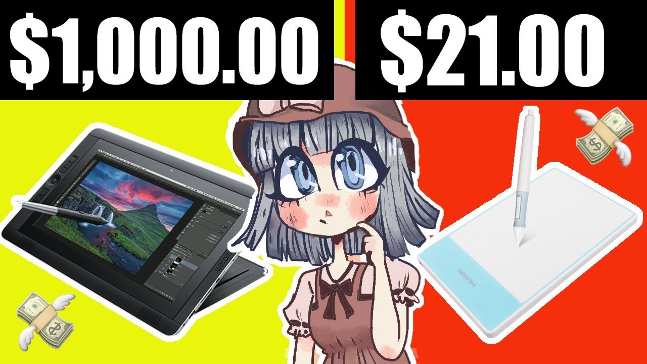 THE CHEAPEST DRAWING TABLET IN THE WORLD [Trying to Use a $20 Drawing Tablet]