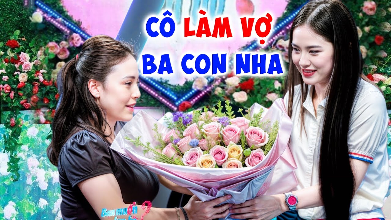 Con gái xinh đẹp ĐI HỎI VỢ CHO BA lên sân khấu tặng hoa MC Quyền Linh vui sướng - Hẹn Hò Quyền Linh