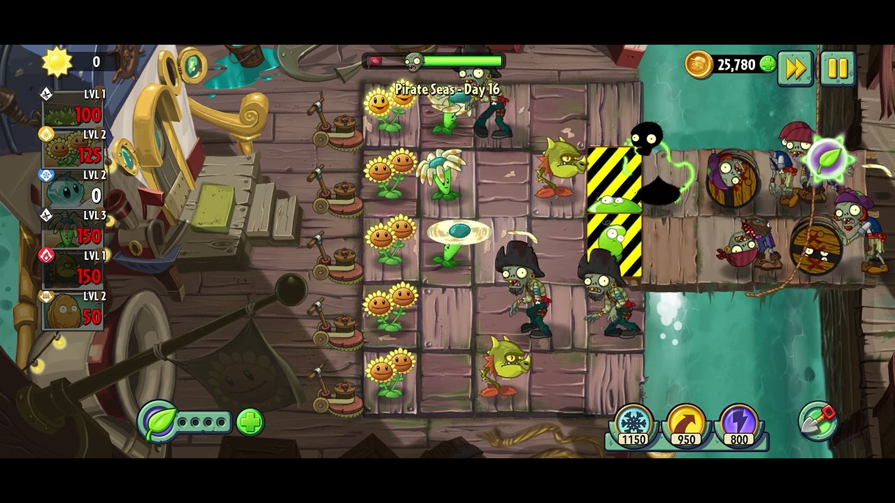 Plants vs Zombies 2 - Pirate Seas - Day 16 - 2026 Gameplay