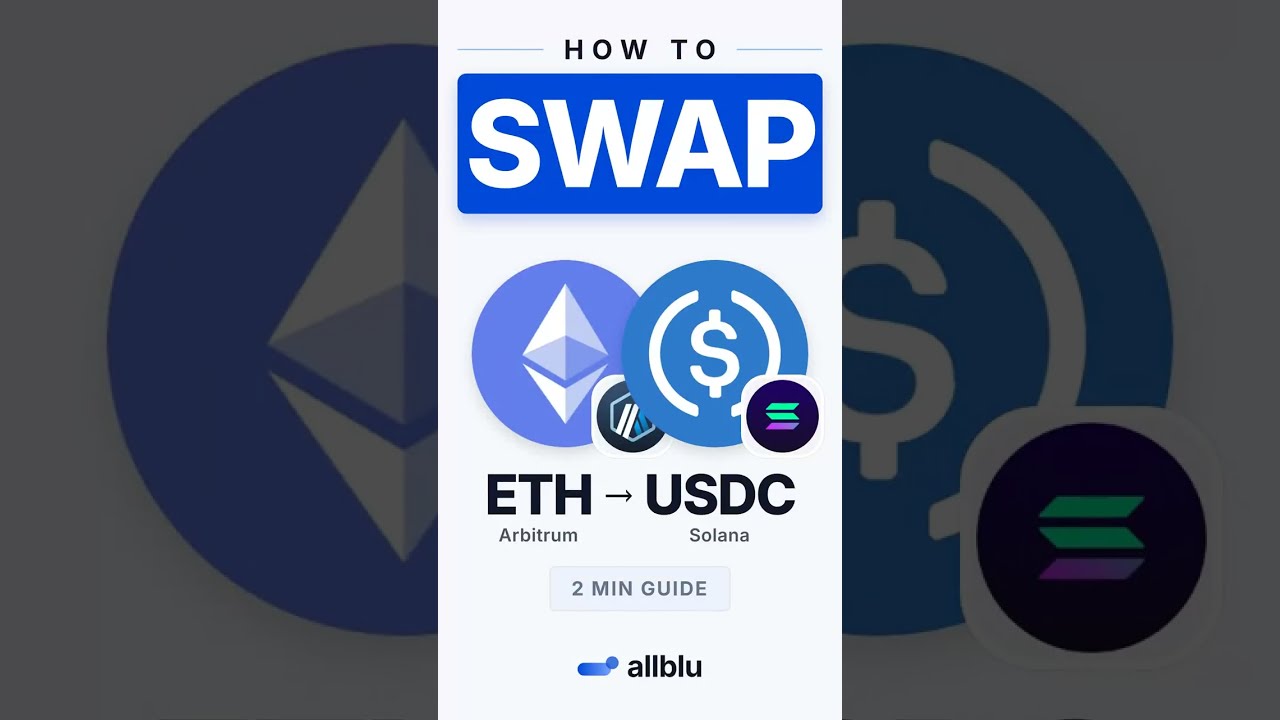 How to Swap ETH (Arbitrum) to USDC (Solana)