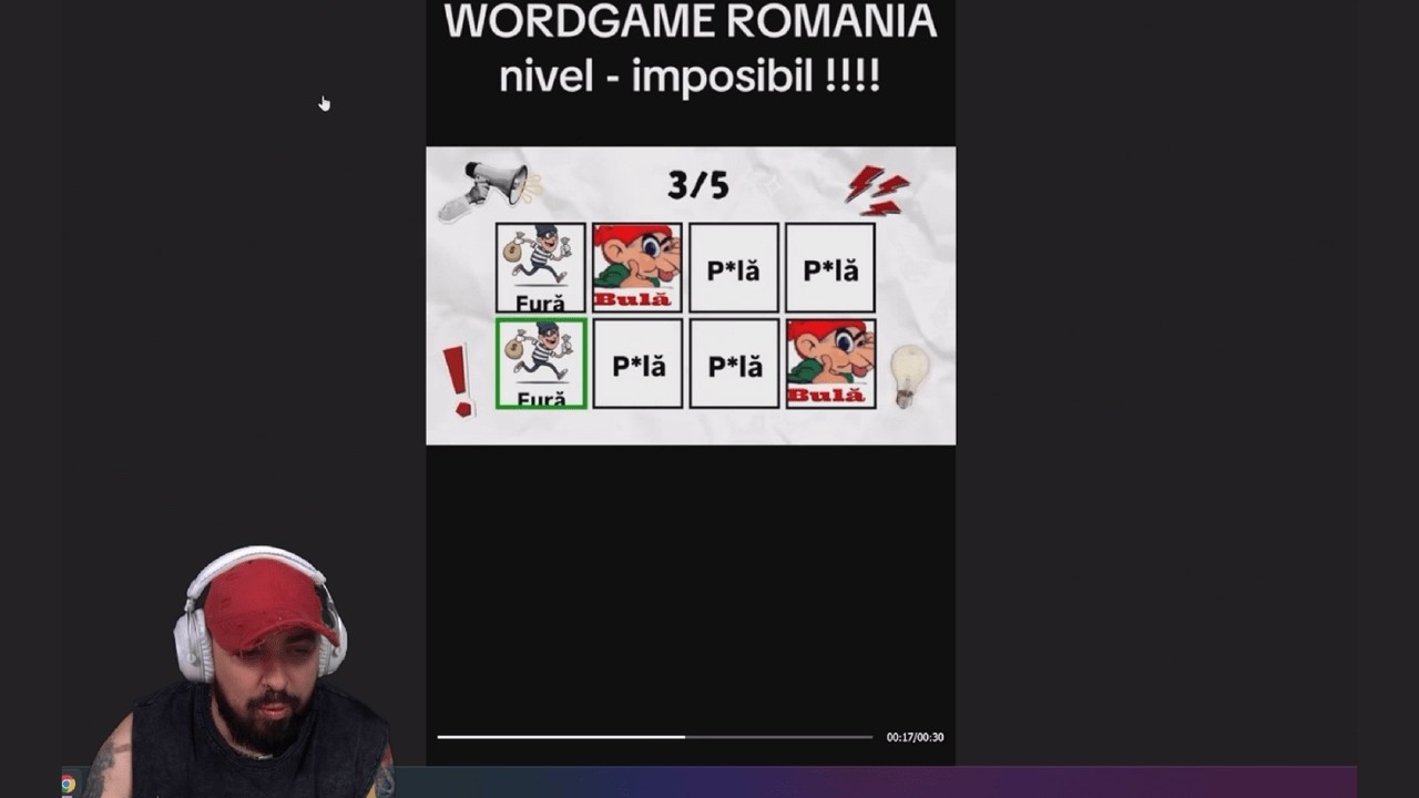 imoGen - Wordgame Challenge cu moderatorii (fail TOTAL :)) )