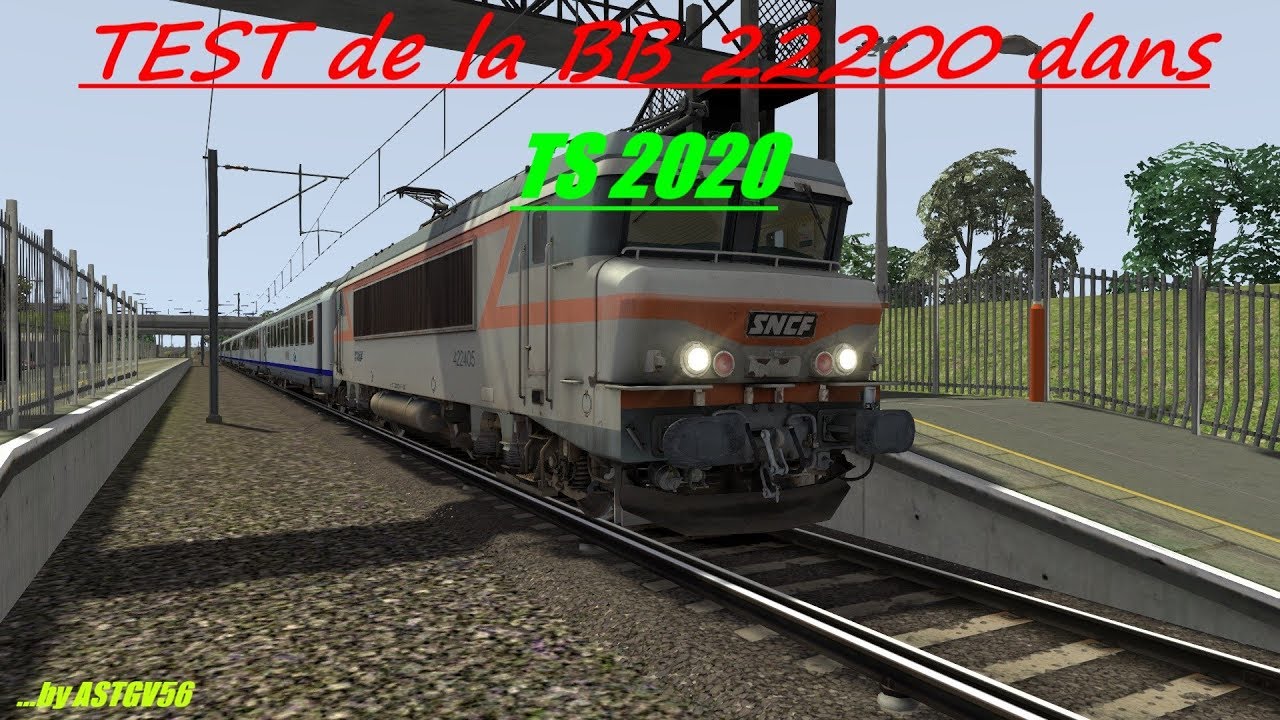 Jeux & app's : TEST de la BB 22200 de SimExpress dans TS 2020