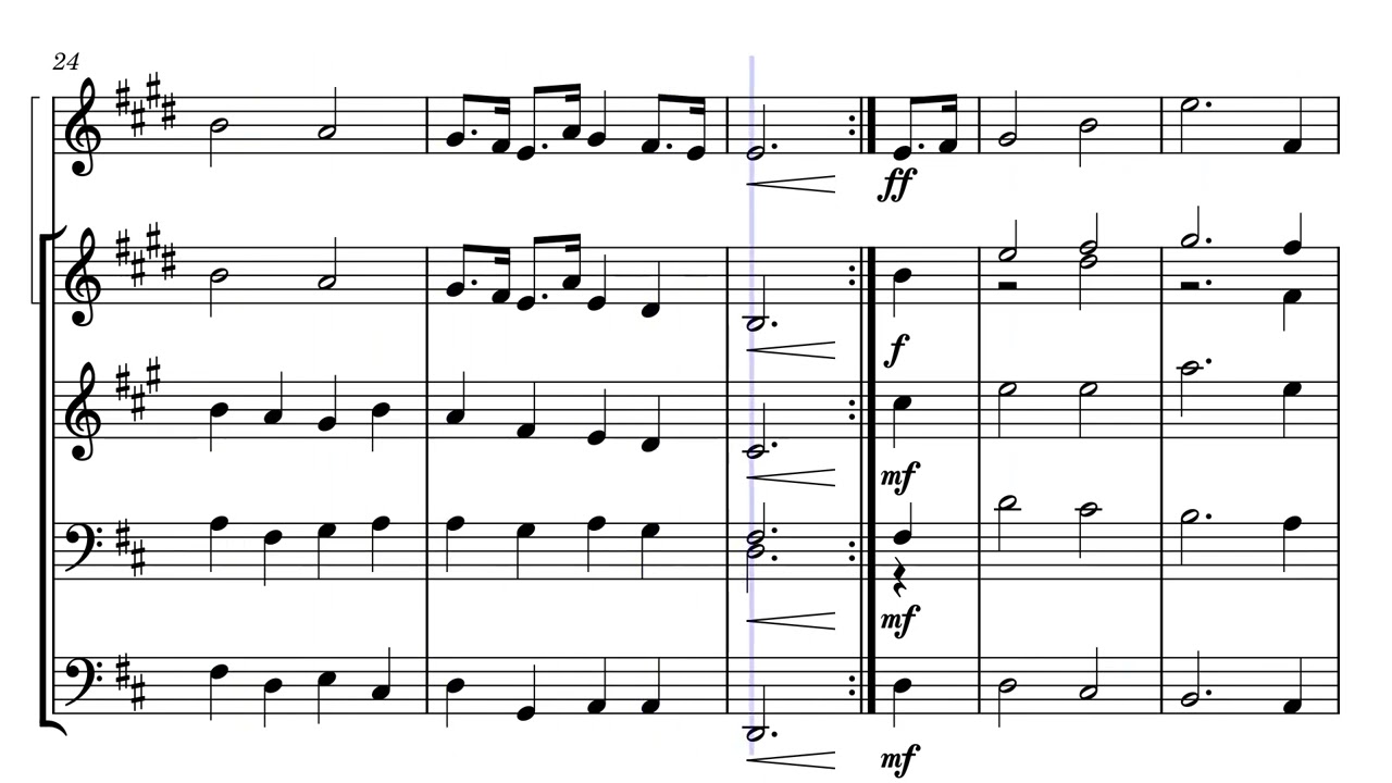 March from Scipio (Brass Quartet & Trumpet Solo) Arr. by Ebenezer Wamuo