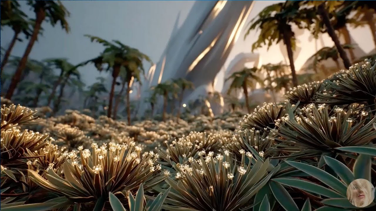 Summer Forest / Meditative music /Relaxmusic/ #relaxingmusic #aivideo #foryou #meditationmusic #ai