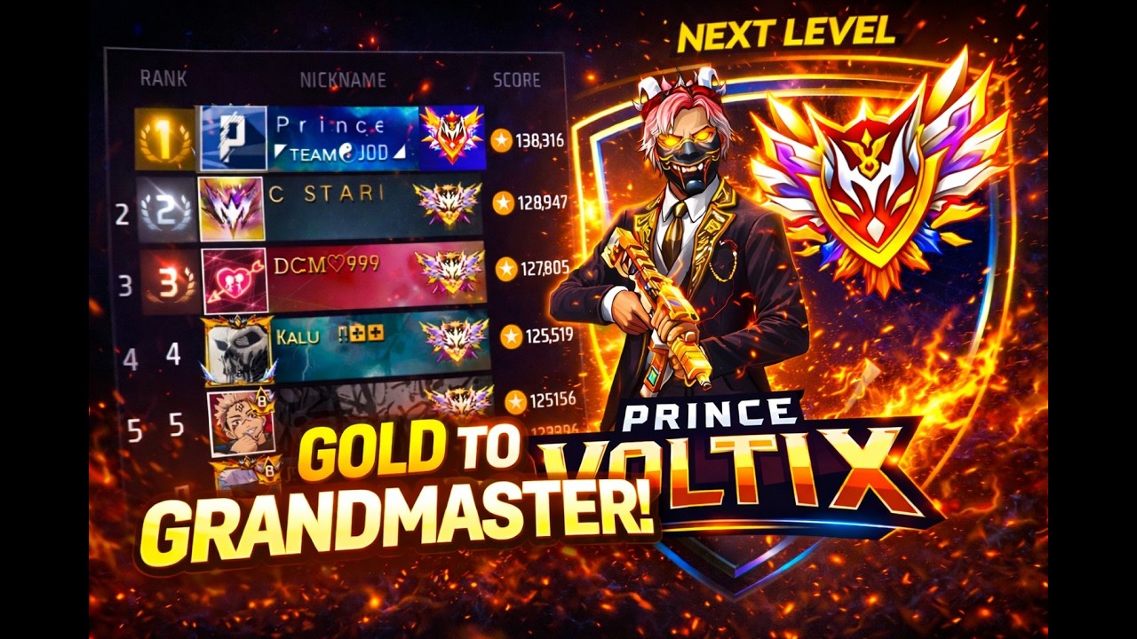 [LIVE 🔴] BR FREE Fire🎮💯RANK  PUSH🎉 WITH FRIENDS FULL FUN 😎