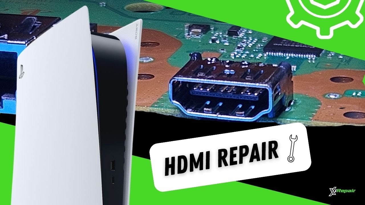 PlayStation 5 HDMI Port Replacement Newest Version 1200 Series - No Display Fix Repair - XiRepair