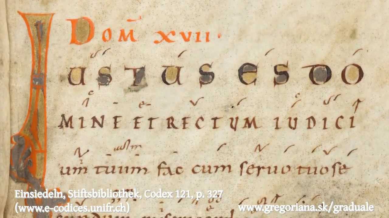 Introitus: Justus es Domine