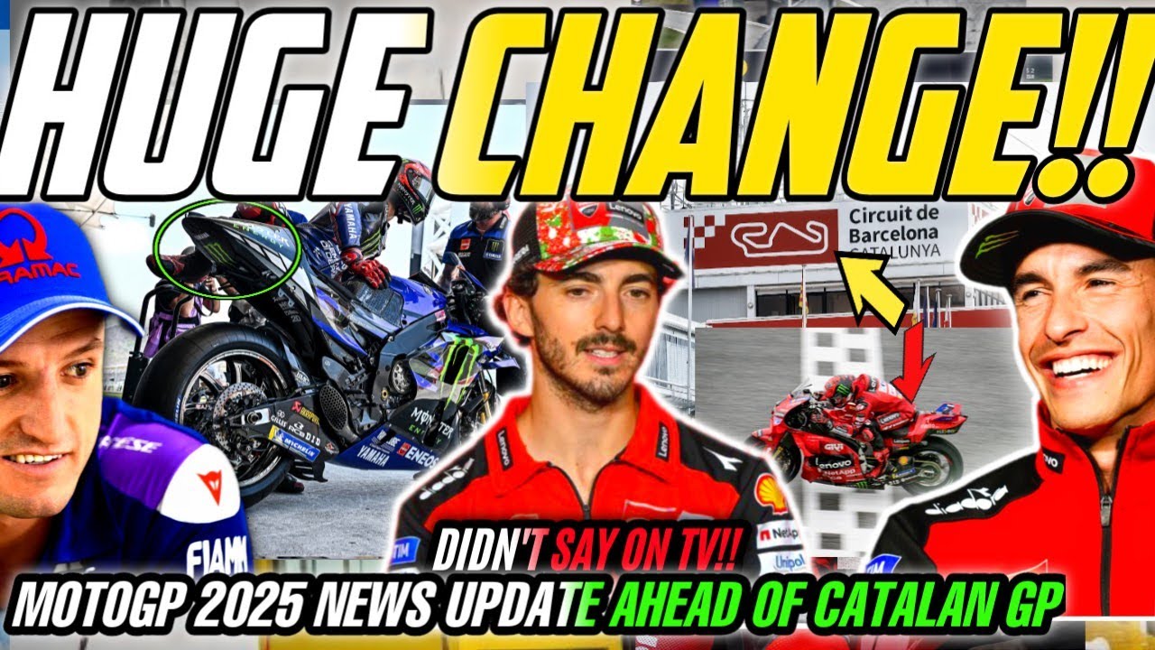HUGE NEWS From Bagnaia After Radical Change Ahead Of Catalan GP! Marquez Responds, Yamaha Made Warns